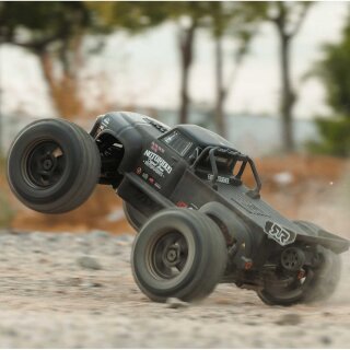 Arrma ARA8611V6T1 NOTORIOUS 6S V6 4X4 BLX Brushless 1:8 Stunt Truck RTR, Schwarz