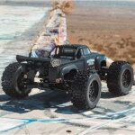 Arrma ARA8611V6T1 NOTORIOUS 6S V6 4X4 BLX Brushless 1:8 Stunt Truck RTR, Schwarz