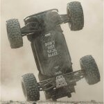 Arrma ARA8611V6T2 NOTORIOUS 6S V6 4X4 BLX Brushless 1:8 Stunt Truck RTR, Blau