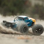 Arrma ARA8611V6T2 NOTORIOUS 6S V6 4X4 BLX Brushless 1:8 Stunt Truck RTR, Blau