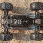 Arrma ARA8608V6T2 KRATON 6S V6 4X4 BLX Brushless 1:8 Speed MT RTR, Blau/Pink