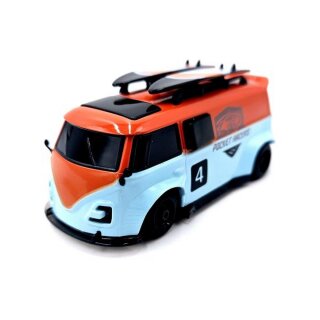 Pocket Racer PR-X1-or Orange mit Fernbedienung 1:64