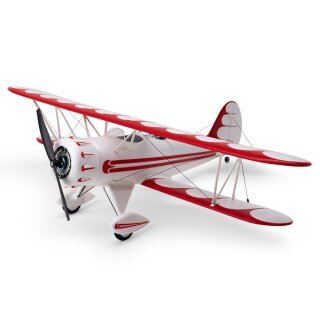 E-Flite EFLU53550 UMX WACO BNF Basic mit AS3X und SAFE Select, Weiß
