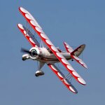 E-Flite EFLU53550 UMX WACO BNF Basic mit AS3X und SAFE Select, Weiß