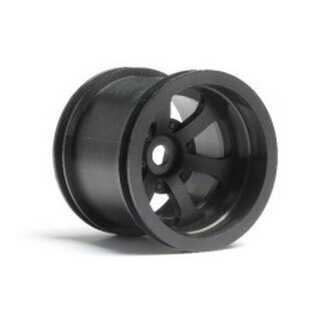 HPI H3094 Scorch 6-Spoke Wheel Black (2.2In/55X50Mm/2Pcs)