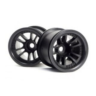 HPI H3051 Split 5 Truck Wheel (Black/2Pcs)