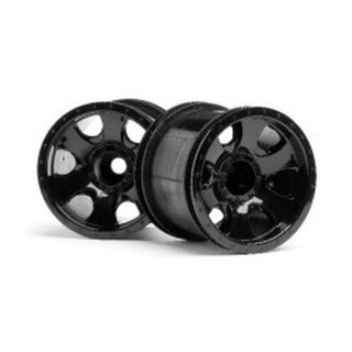 HPI H106724 Warlock Wheel Black (2.2In/2Pcs)