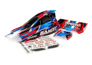 Traxxas TRX2430-RED Karo Bandit rot mit Aufkleber