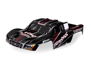 Traxxas TRX7027-BLK Karo 1/16 Slash 4X4 schwarz mit Aufkleber