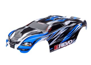 Traxxas TRX7115-BLUE Karo 1/16 E-Revo 4X4 blau