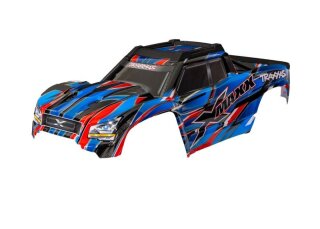 Traxxas TRX7867-BLUE Karo X-MAXX blau komplett