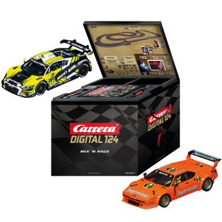 Carrera Digital 124 Mix n Race Volume 5 BMW M1 vs Audi R8