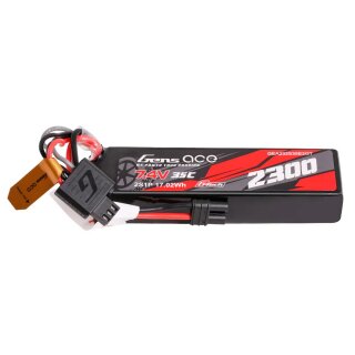GensAce GEA232S35E2GT G-Tech Soaring 2300mAh 7,4V 35C 2S1P Lipo iEC2 Stecker