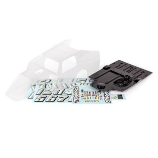 Traxxas 10411 Karo Mudboss klar +Decals TRX10411