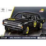 COBI 24333 Opel Rekord C Schwarze Witwe 1:12 Blockmodell - 2078 Bausteine - 38x16x11cm