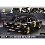 COBI 24333 Opel Rekord C Schwarze Witwe 1:12 Blockmodell - 2078 Bausteine - 38x16x11cm