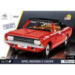 COBI 24344 Opel Rekord C Coupe - Executive Edition - 1:12 Blockmodell - 2415 Bausteine 37,5x16,5x12cm