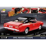 COBI 24344 Opel Rekord C Coupe - Executive Edition - 1:12 Blockmodell - 2415 Bausteine 37,5x16,5x12cm