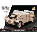 COBI 2803 Kübelwagen PKW Typ 82 1:12 Blockmodell - 1326 Bausteine - 30,5x14x12cm