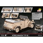COBI 2803 Kübelwagen PKW Typ 82 1:12 Blockmodell - 1326 Bausteine - 30,5x14x12cm