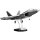 COBI 5855 Lockheed F-22 Raptor 1:48 Blockmodell - 695 Bausteine - 39,5x11,5x28cm