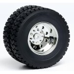 Tamiya 56376 1:14 RC Scania 8x4/4 Truck Gun Metal Lackierung 300056376