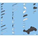 CaDA Z-Wind RC-Blockmodell - 457 Bauteile - 2,4GHz + APP Fernsteuerung