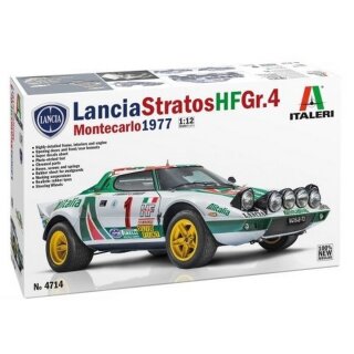Italeri 4714 1:12 Lancia Stratos HF Gr.4 510104714