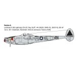 Italeri 2834 1:48 P-38J Lightning E.T.O.