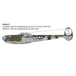 Italeri 2834 1:48 P-38J Lightning E.T.O.