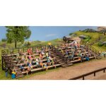 NOCH 66829 Laser-Cut Deko-Set  Tribüne H0