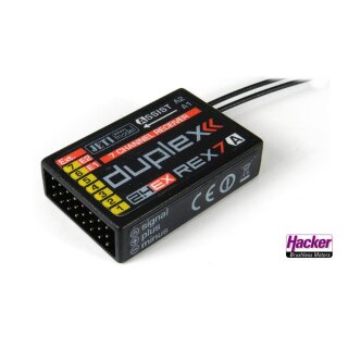 Jeti Model 80001242 DUPLEX 2.4EX Empfänger REX 7 Assist