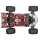 Team Corally C-00293 KAGAMA 4 - RTR - Brushless Power 4S ohne Akku/Lader Rot