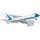 COBI 26610 Boeing 747 Air Force One - 1:144 Blockmodell - 1087 Bausteine - 46x42x15cm