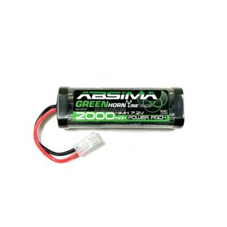 Absima 4100005 Greenhorn Vol.2 NiMH 7.2V 2000mAh 10C (Tamiya)