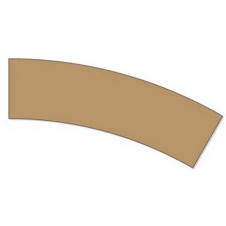 NOCH 53842 Easy-Track Trasse gebogen R3 Spur H0