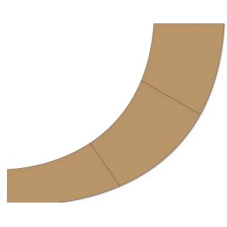 NOCH 53881 Easy-Track Bogenweichen-Set 671_672  Spur H0 TT N