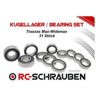 mobo-racing Kugellager Set 2RS Kunststoffdichtung Traxxas Max-Widemax 89086-4