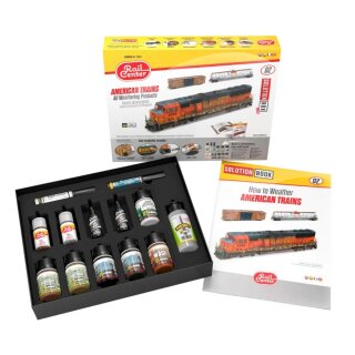 AMMO 4601201 Solution-Box "Amerikan. Züge altern, verwittern" H0 TT N Z 0 1 G