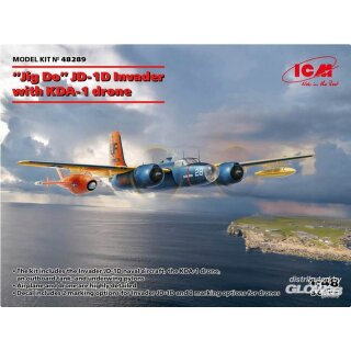 ICM 48289 Jig Dog JD-1D Invader with KDA-1 drone in 1:48