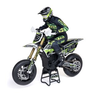 Losi LOS-2272 Promoto-SM 1/4 Supermoto Motorcycle RTR Weiß