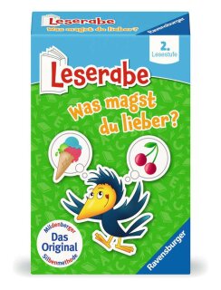 Ravensburger 23497 Leserabe - Was magst du lieber?