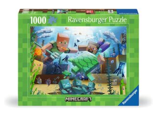 Ravensburger 00421 Minecraft Mosaic Puzzle Teileanzahl 1000