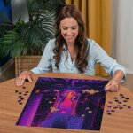Ravensburger 01436 New York in Neon Puzzle Teileanzahl 1000
