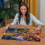 Ravensburger 01439 Canal Cruise in Venice Puzzle Teileanzahl 1000