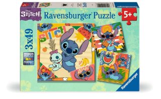 Ravensburger 04114 Disney Stitch Puzzle Teileanzahl 3x49