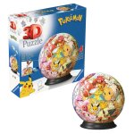 Ravensburger 11595 Pokémon - Kanto Region Characters 3D Puzzle Ball Teileanzahl 72