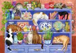 Ravensburger 01367 Katzen im Regal Puzzle Teileanzahl 200