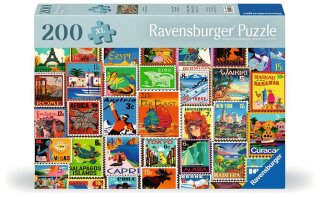 Ravensburger 01371 Briefmarken Puzzle Teileanzahl 200