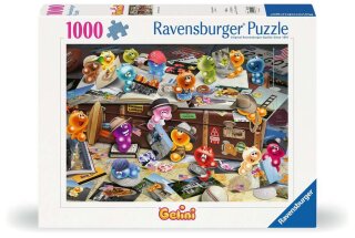 Ravensburger 01426 Gelini German Tourist Puzzle Teileanzahl 1000